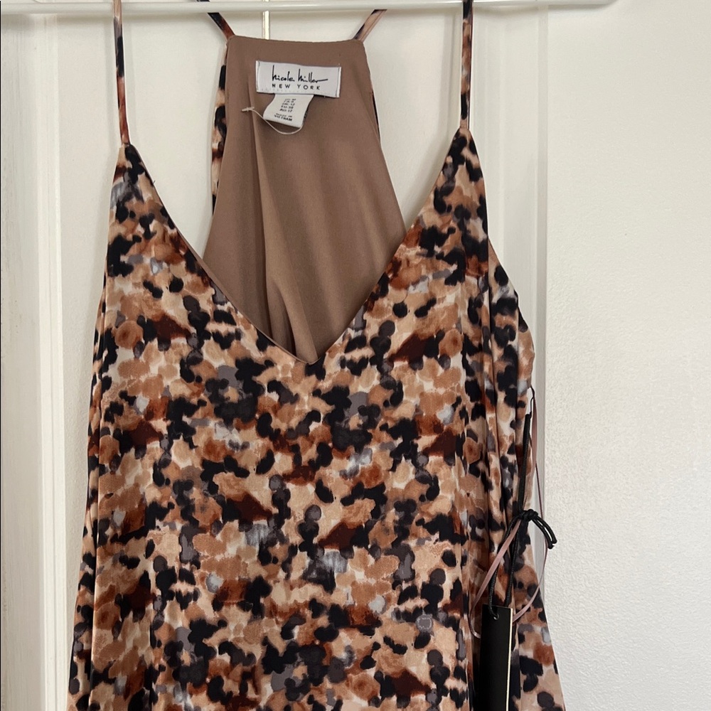 Nicole Miller Brown and Black Maxi Dress - Picture 3 of 3